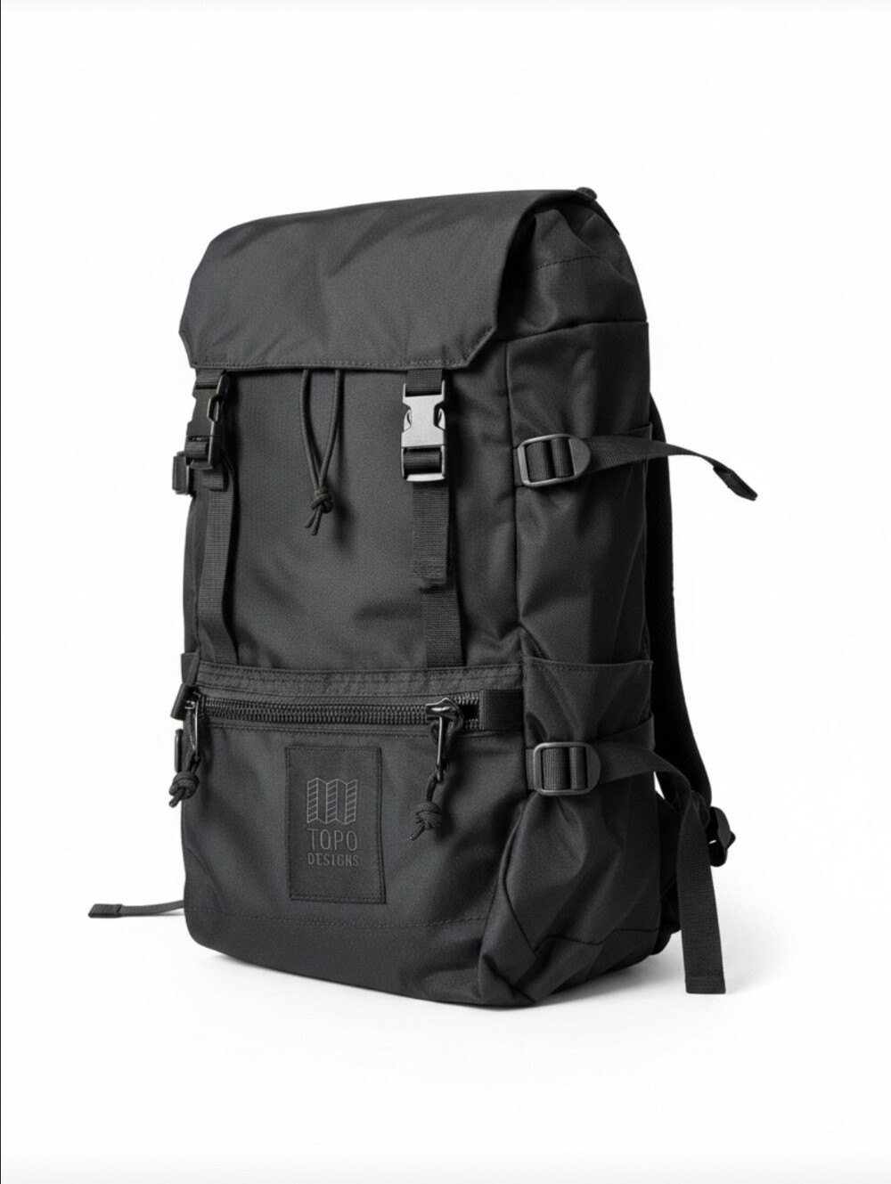 Topo Designs Rover Pack Black Backpack Laptop Hiking Travel Daypack